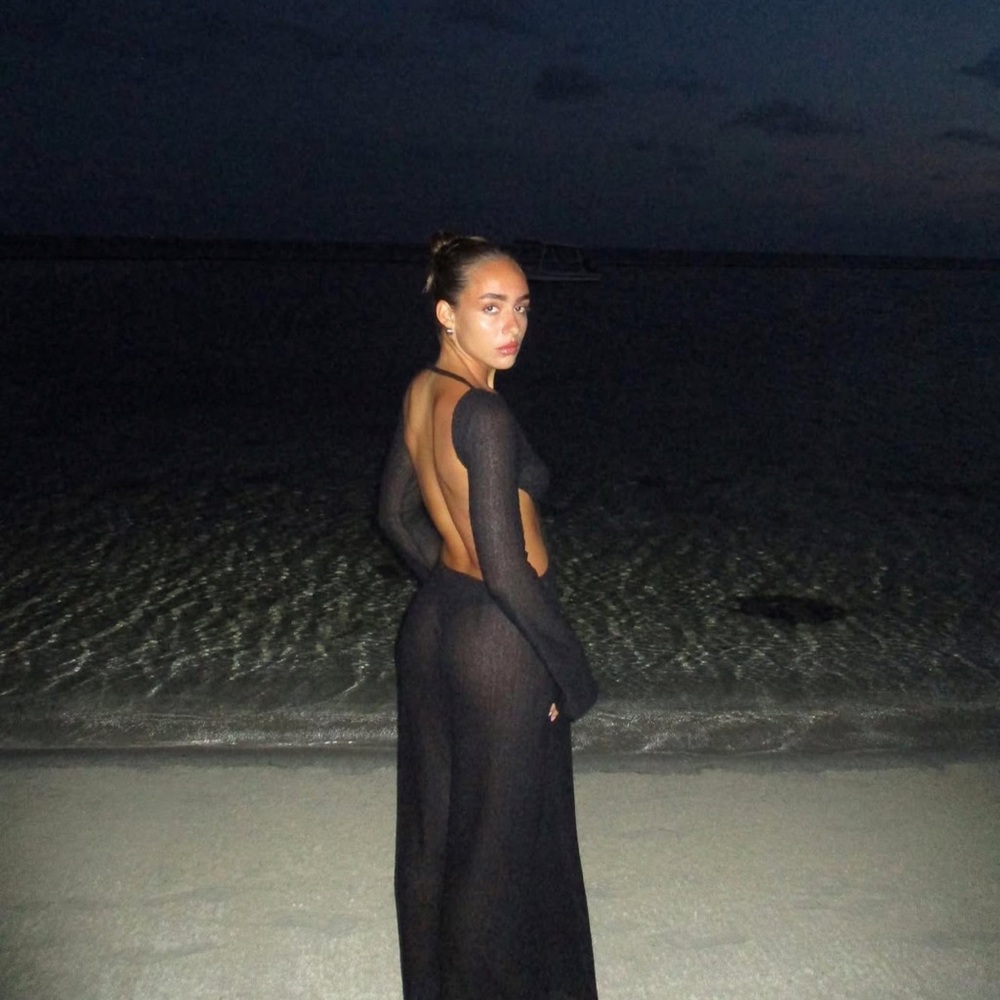 Brand new backless maxi dress